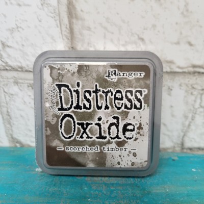 Distress oxide ink de Thim holtz- Scorched Timber