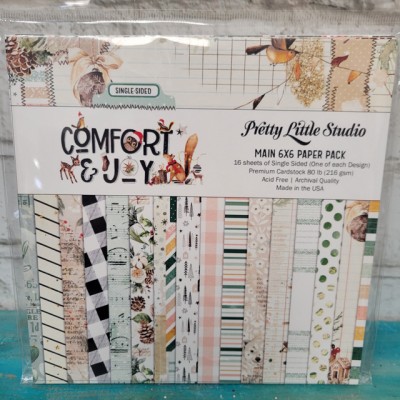 Pretty Little Studio - Ensemble de papier 6x6 Comfort & Joy