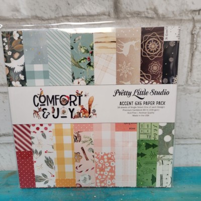Pretty Little Studio - Ensemble de papier 6x6 Comfort & Joy
