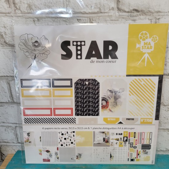 Lorelai Design - Ensemble de papier de la collection Star