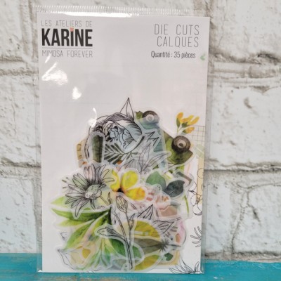 Les ateliers de Karine - éphémère de la collection Mimosa Forever