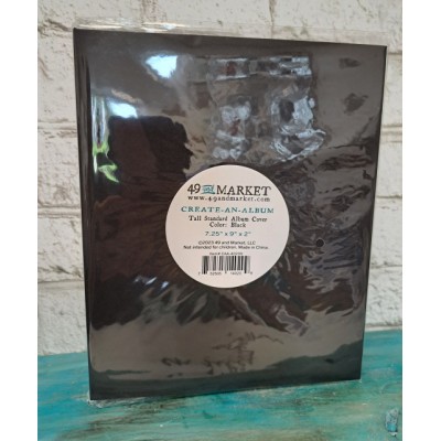 49 and Market - Base album noir 7.25 x 9 x 2